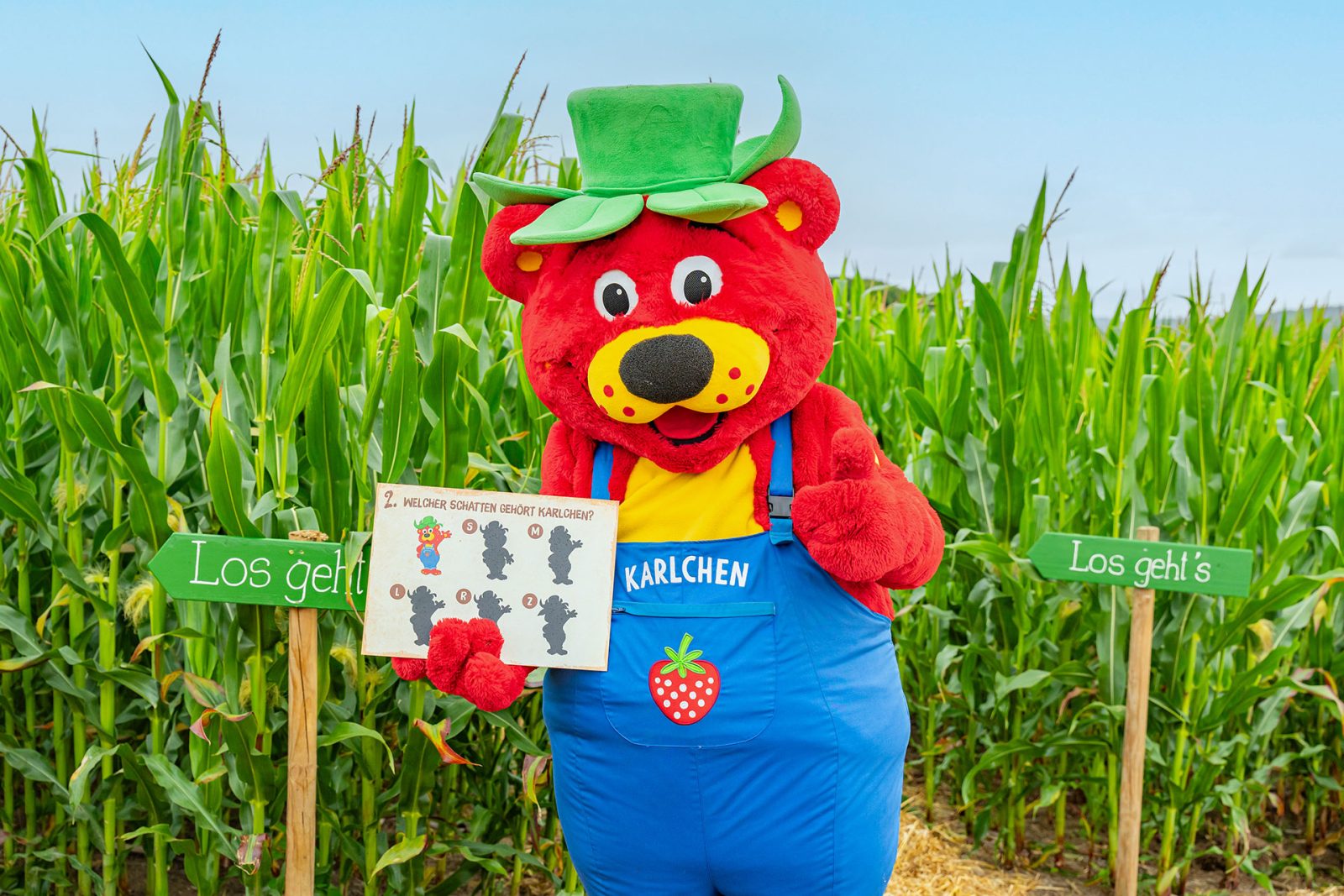 Maislabyrinth in Karls Erlebnis-Dorf Döbeln 🌽🍓, Bild 1