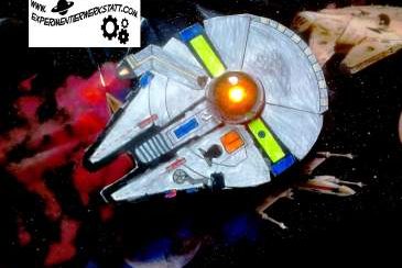 Starwarsraumschiffe und intergalaktische Blumen, Bild 1