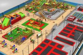 SpassQuadrat - Indoorspielplatz und Trampolinpark, Bild 1