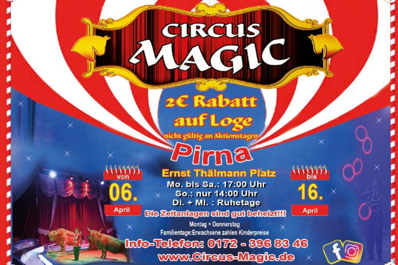 Manege Frei in  Pirna  * Magic ist da...., Bild 1